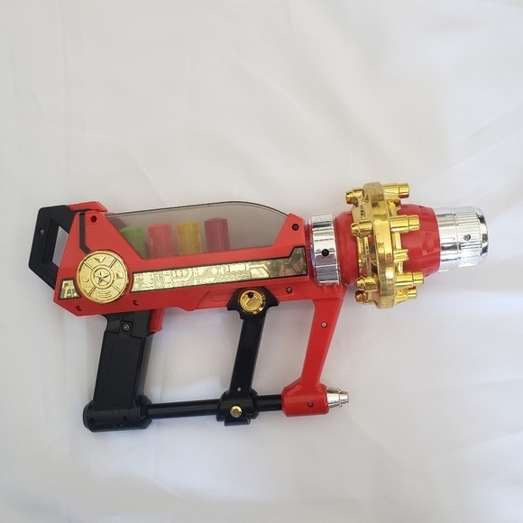 Bandai Power Rangers Zeo Cannon Blaster Works Lights Sounds Mighty Morphin 1996 - Picture 1 of 12
